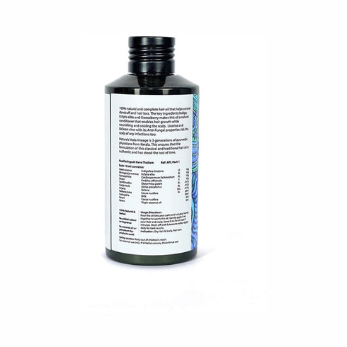 Nature's Veda Neelibringadi Hair Oil bottle of 150 ml Oil